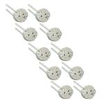 10 stuks Lamphouder G4/GU4/GU5.3/G6.35/GY6.35, Ophalen of Verzenden, Nieuw