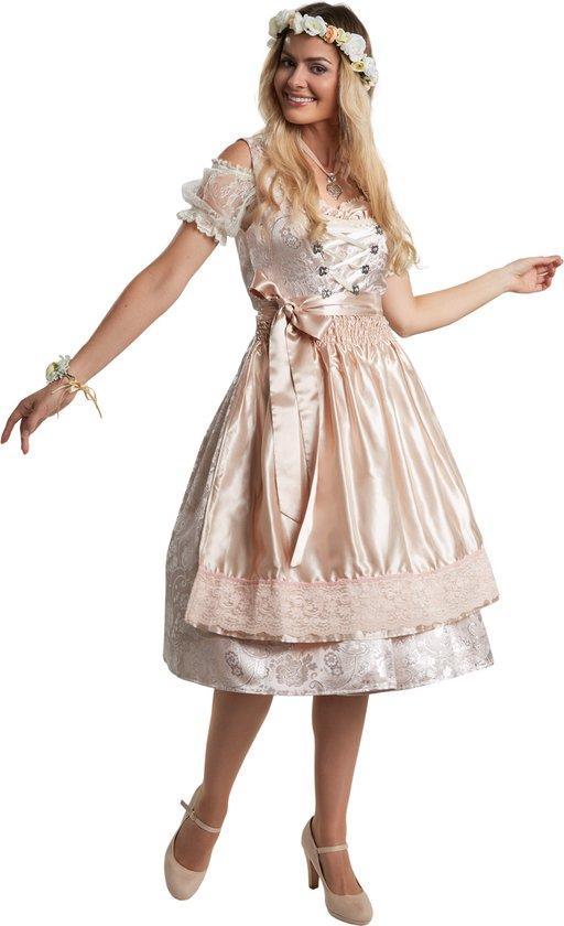 2dekans | Dressforfun Midi-Dirndl Traunstein model 2 XL -, Hobby en Vrije tijd, Feestartikelen, Zo goed als nieuw, Ophalen of Verzenden