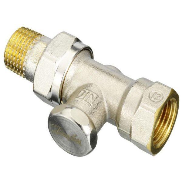 Danfoss RLV-S voetventiel 1/2 recht, Doe-het-zelf en Verbouw, Verwarming en Radiatoren, Verzenden