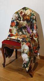 300x280cm! Exclusief bloemrijk textiel - artistiek