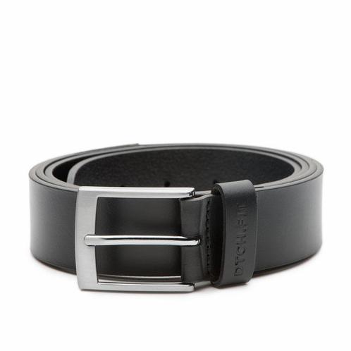 Heren riem Bruce XXL van 100% echt leer - Maat: 135 cm, Kleding | Heren, Riemen en Ceinturen, 115 cm of meer, Echt leder, Zwart