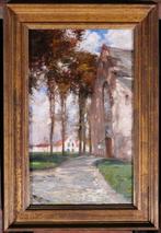 Fernand Toussaint - Brugge, De Wijngaard, landscape, Antiek en Kunst