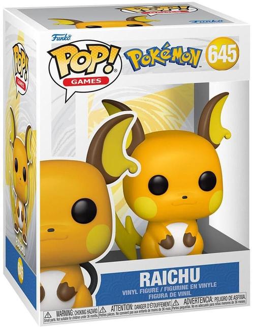 Funko Pop! - Pokemon Raichu #645 | Funko - Hobby Artikelen, Verzamelen, Poppetjes en Figuurtjes, Nieuw, Verzenden