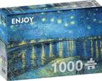 Vincent Van Gogh - Sterrennacht over de Rhone (1000 stukjes), Verzenden, Nieuw