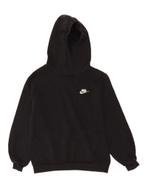 NIKE Boys Hoodie Jumper 13-14 Years XL  Black Cotton, Verzenden, Nieuw