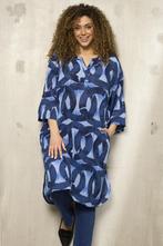 ZHENZI jurk met abstracte print Maat:, Verzenden, Nieuw, Overige kleuren