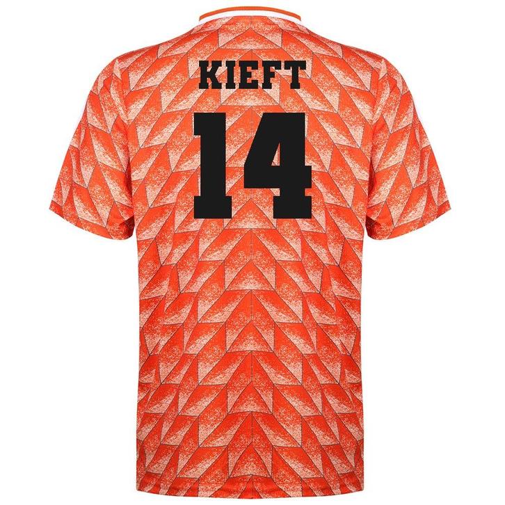 EK 88 Voetbalshirt Kieft - Nederlands Elftal - Oranje - Kind, Sport en Fitness, Voetbal, Nieuw, Verzenden
