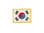 Opnaai embleem Koreaanse vlag 5x3cm (Taekwondopakken), Nieuw, Ophalen of Verzenden