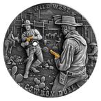 Kameroen. 2000 Francs 2024 Cowboy Duel 2 oz