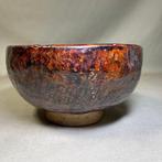 Kiyomizu Wear - Signed, Amber Glaze, Aragezuri - Theekom -, Antiek en Kunst