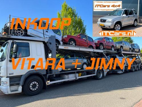 Inkoop 4wd 4x4 diesel en benzine Toyota Suzuki enz. 24u, Auto diversen, Auto Inkoop