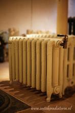 Echte oude gerestaureerde gietijzeren radiatoren, Doe-het-zelf en Verbouw, 30 tot 80 cm, Gebruikt, Radiator, 60 tot 150 cm