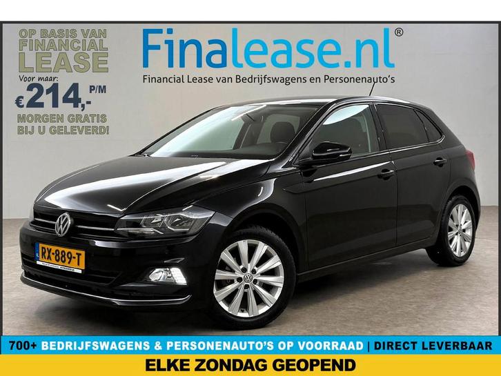 Volkswagen Polo 1.0 TSI Highline Climatecontrol Carplay, Auto's, Volkswagen, Lease, Handgeschakeld, Overige carrosserieën, Benzine