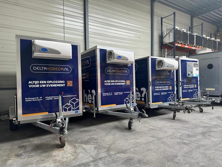 Koelaanhangwagen Te Huur - Perfecte Koeling Voor Evenementen, Hobby en Vrije tijd, Feestartikelen | Verhuur, Nieuw, Ophalen of Verzenden