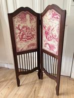 Kamerscherm - Hout - Antieke Toile de Jouy, Antiek en Kunst