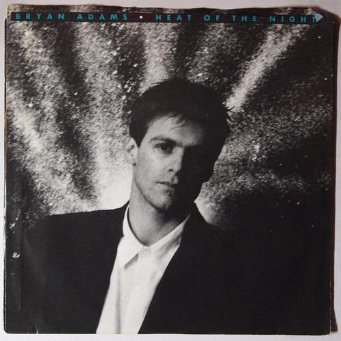 Bryan Adams - Heat of the night - Single, Cd's en Dvd's, Vinyl Singles, Single, Gebruikt, 7 inch, Pop