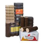 Proefpakket briketten, Tuin en Terras, Haardhout, Minder dan 3 m³, Ophalen of Verzenden, Blokken