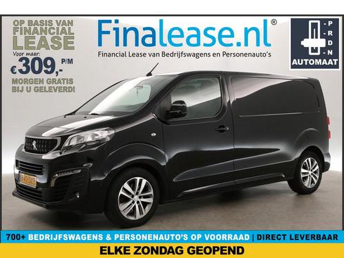 Peugeot Expert 227S 2.0 BlueHDI L2H1 180PK Autom 3Per €309pm, Auto's, Bestelauto's, Lease, Automaat, Diesel, Peugeot, Zwart, Verzenden