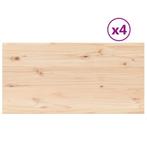 Tafelbladen Grenenhout 90x45cm (4st) - Retourdeal - 47% K..., Rustiek, Nieuw, Grenenhout, Rechthoekig