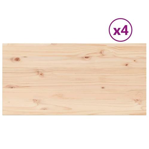 Tafelbladen Grenenhout 90x45cm (4st) - Retourdeal - 47% K..., Huis en Inrichting, Tafelonderdelen, 50 tot 100 cm, Tafelblad, 150 tot 200 cm