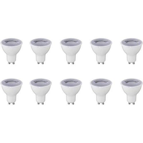 LED Spot 10 Pack - GU10 Fitting - Dimbaar - 6W - 3000K, Huis en Inrichting, Lampen | Spots, Plafondspot of Wandspot, Nieuw, Led