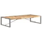 vidaXL Salontafel 180x90x40 cm ruw mangohout, Huis en Inrichting, Tafels | Salontafels, Verzenden, Nieuw, 50 tot 100 cm, Minder dan 50 cm