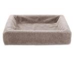 Bia Bed Fleece Hoes Hondenmand Taupe - BIA-4 85X70X15 CM, Verzenden, Nieuw