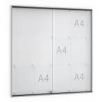 Informatiekast Binnen Schuifdeur 12x A4 Basic, Nieuw in verpakking