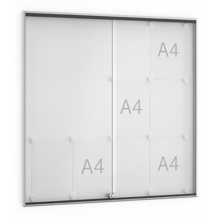 Informatiekast Binnen Schuifdeur 12x A4 Basic, Zakelijke goederen, Kantoor en Winkelinrichting | Kantoormeubilair en Inrichting