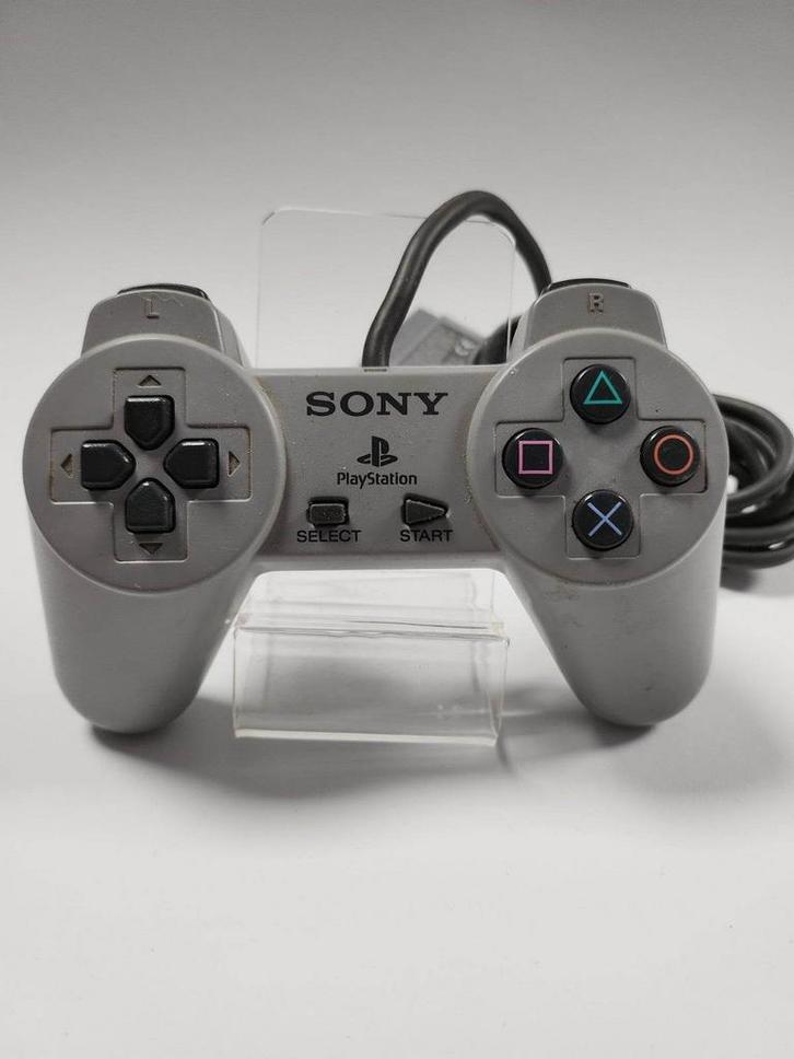 Grijze Orginele Sony Controller Playstation 1, Spelcomputers en Games, Spelcomputers | Sony PlayStation Consoles | Accessoires
