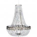 Kroonluchter kristal-look 36,5x46 cm (Lampen, Interieur), Huis en Inrichting, Complete inboedels, Verzenden