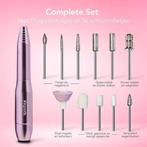 2dekans | Auronic Elektrische Nagelvijl - 11 Bitjes en 56, Ophalen of Verzenden, Zo goed als nieuw