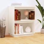 vidaXL Wandkast 60x34x75 cm massief grenenhout wit, Huis en Inrichting, Kasten | Buffetkasten, Verzenden, Nieuw, 50 tot 100 cm