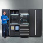 Datona Werkplaatsinrichting PREMIUM met RVS werkblad 285 cm, Doe-het-zelf en Verbouw, Ophalen of Verzenden, Nieuw