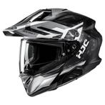 HJC RPHA 60 Dakar Zwart Wit Zilver Adventure Motorhelm, Nieuw met kaartje, HJC, XXL, Heren