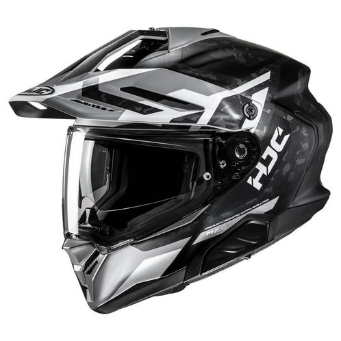HJC RPHA 60 Dakar Zwart Wit Zilver Adventure Motorhelm, Motoren, Kleding | Motorhelmen, Offroadhelm, Heren, XXL, Nieuw met kaartje