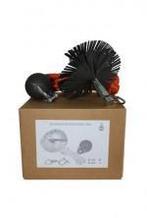 schoorsteen veegset met stalen borstel 250 mm, Ophalen of Verzenden, Nieuw