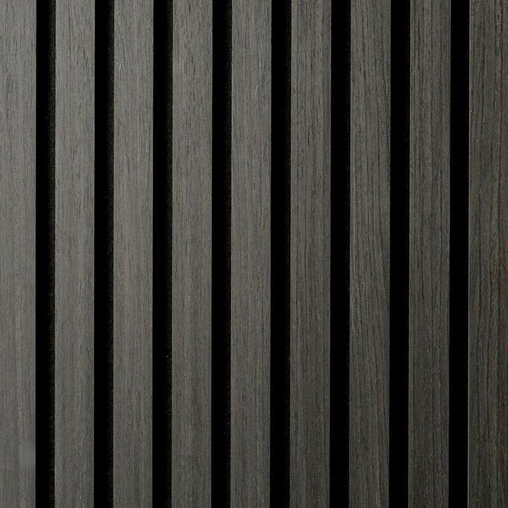 AKU Akoestisch Wandpaneel - Afimera - Zwart Eiken 260x60cm, Huis en Inrichting, Woonaccessoires | Wanddecoraties, Nieuw, Ophalen of Verzenden