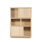 Kabinet Helsinki 120x170cm - Naturel - 96286 - buffetkasten, Huis en Inrichting, Nieuw, Overige materialen