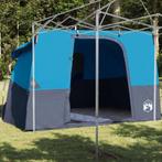 vidaXL Binnentent met dak met opslag Blauw 280 x 220 x 176, Caravans en Kamperen, Tenten, Verzenden, Nieuw