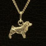 Gouden Norfolk Terrier ketting hanger - klein, Verzenden, Nieuw