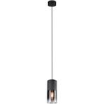 LED Hanglamp - Trion Borin - E27 Fitting - Rond - Mat Zwart, Nieuw, Ophalen of Verzenden, Metaal