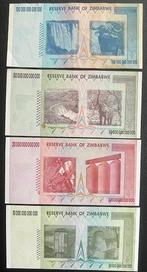 Zimbabwe. - 4 Banknotes - 2008 (Zonder Minimumprijs)