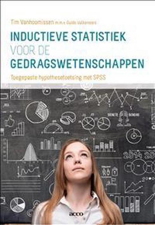Inductieve statistiek voor de gedragswetenschappen, Boeken, Psychologie, Zo goed als nieuw, Verzenden