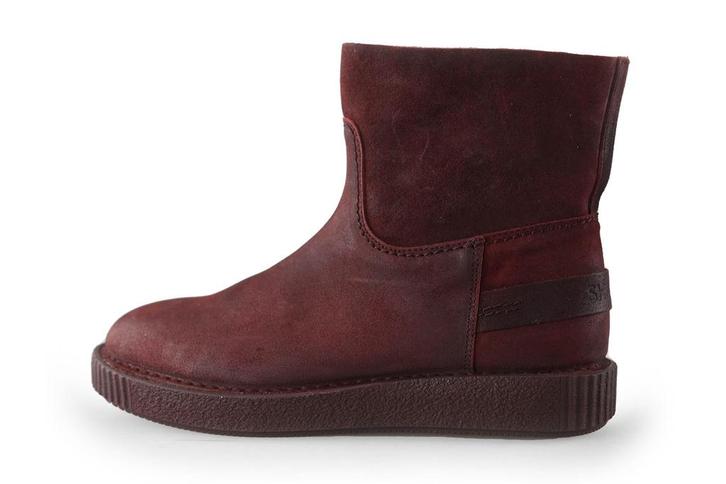 Shabbies Amsterdam enkellaarzen in maat 39 Rood | 10%, Kleding | Dames, Schoenen, Rood, Zo goed als nieuw, Lage of Enkellaarzen