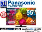 Nieuwe Panasonic 55inch Google TV met chromecast 4K Ultra HD, Ophalen, LED, Panasonic, 50 Hz