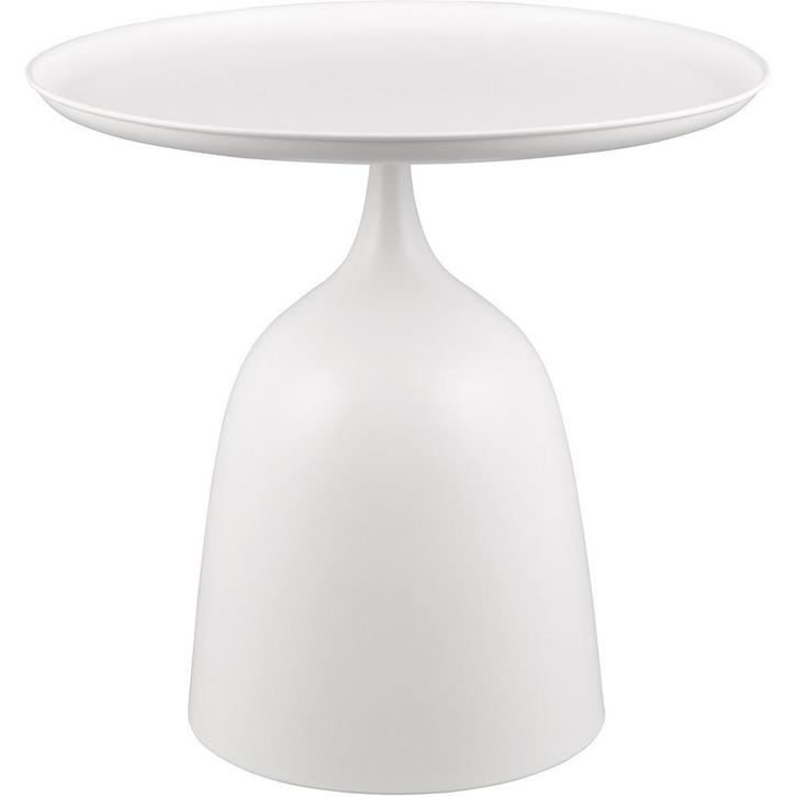 Bijzettafel - Trion Moderna - Wit - Metaal, Huis en Inrichting, Tafels | Eettafels, Nieuw, Metaal, Ophalen of Verzenden