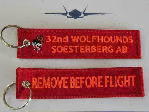 Remove Before Flight sleutelhangers F-15 Eagle, F-4E Phantom, Verzamelen, Luchtvaart en Vliegtuigspotten, Patch, Badge of Embleem