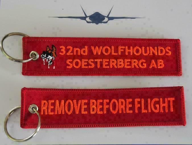 Remove Before Flight sleutelhangers F-15 Eagle, F-4E Phantom, Verzamelen, Luchtvaart en Vliegtuigspotten, Patch, Badge of Embleem
