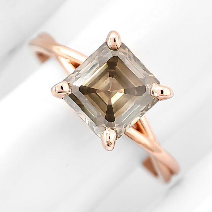 Zonder Minimumprijs - Ring - 14 karaat Roségoud - 1.64ct., Sieraden, Tassen en Uiterlijk, Ringen
